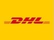 DHL branded bean bags - corporate client of Bean Bags R Us
