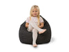 Cuba Denim Kids bean Bag Charcoal Denim 60CM