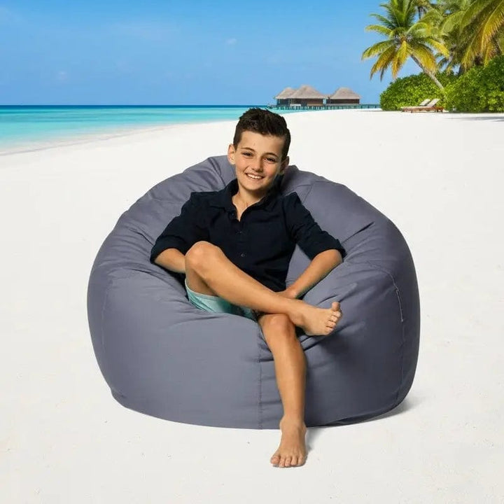 Positano Kids Outdoor Bean Bag: Weather-Resistant Comfort