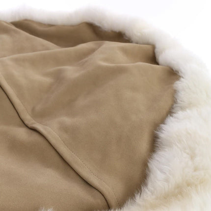 Ivory Lambswool - luxury indoor bean bag chair from Bean Bags R Us