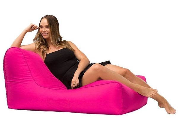 Media Lounge bean bag lounge chair in Pink - fade resistant outdoor use by Bean Bags R Us — image 3