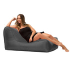 durable Charcoal Media Lounge - outdoor bean bag lounger by Bean Bags R Us Australia — thumbnail 5