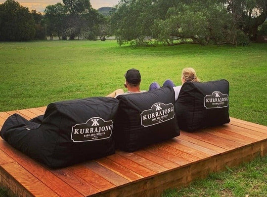 Media Lounge Bean Bags winery