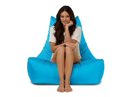 Merlin Large Bean Bag Chairs aqua