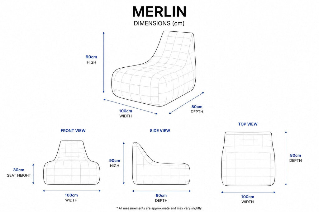 Merlin dimensions wireframe diagram