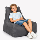 Mini Merlin in Charcoal - kid-friendly children's bean bag by Bean Bags R Us Australia — thumbnail 8