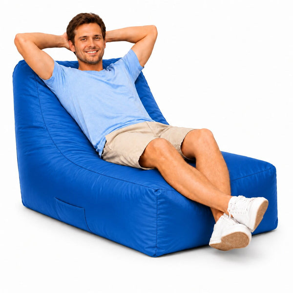 Blue Portofino - outdoor bean bag lounger, premium quality from Bean Bags R Us — image 6