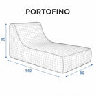 Portofino - bean bag lounger by Bean Bags R Us — thumbnail 10