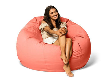 Positano Outdoor Bean Bags 112cm coral