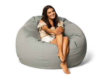 Positano Outdoor Bean Bags 112cm light grey