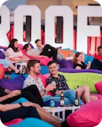 rooftop movies perth beanbags at outdoor cinema