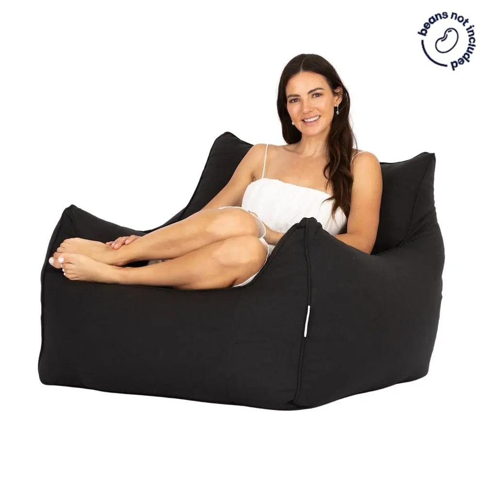 Teddy Chair Linen - Bean Bags R Us