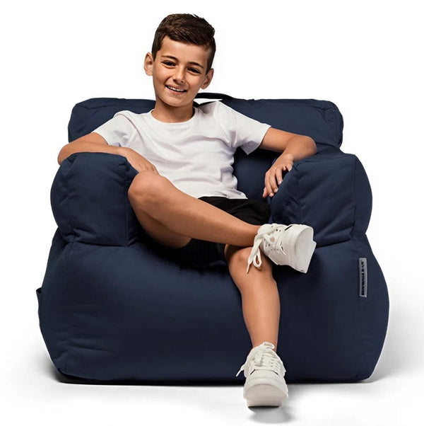 Bean Bags R Us Navy Teeny Bob - durable kids bean bag — image 4