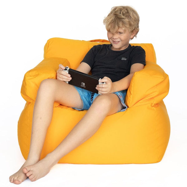 Teeny Bob in Orange - safe kids bean bag by Bean Bags R Us — image 1